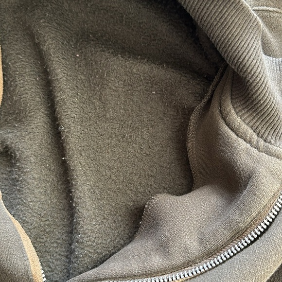 Woolrich Half Zip Elbow Patch Sweatshirt - Picture 10 of 10